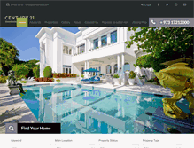 Tablet Screenshot of century21.bh